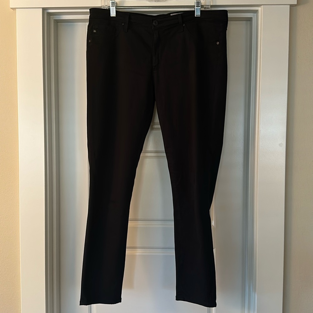 The Abbey Ankle Mid Rise Super Skinny Ankle Pant